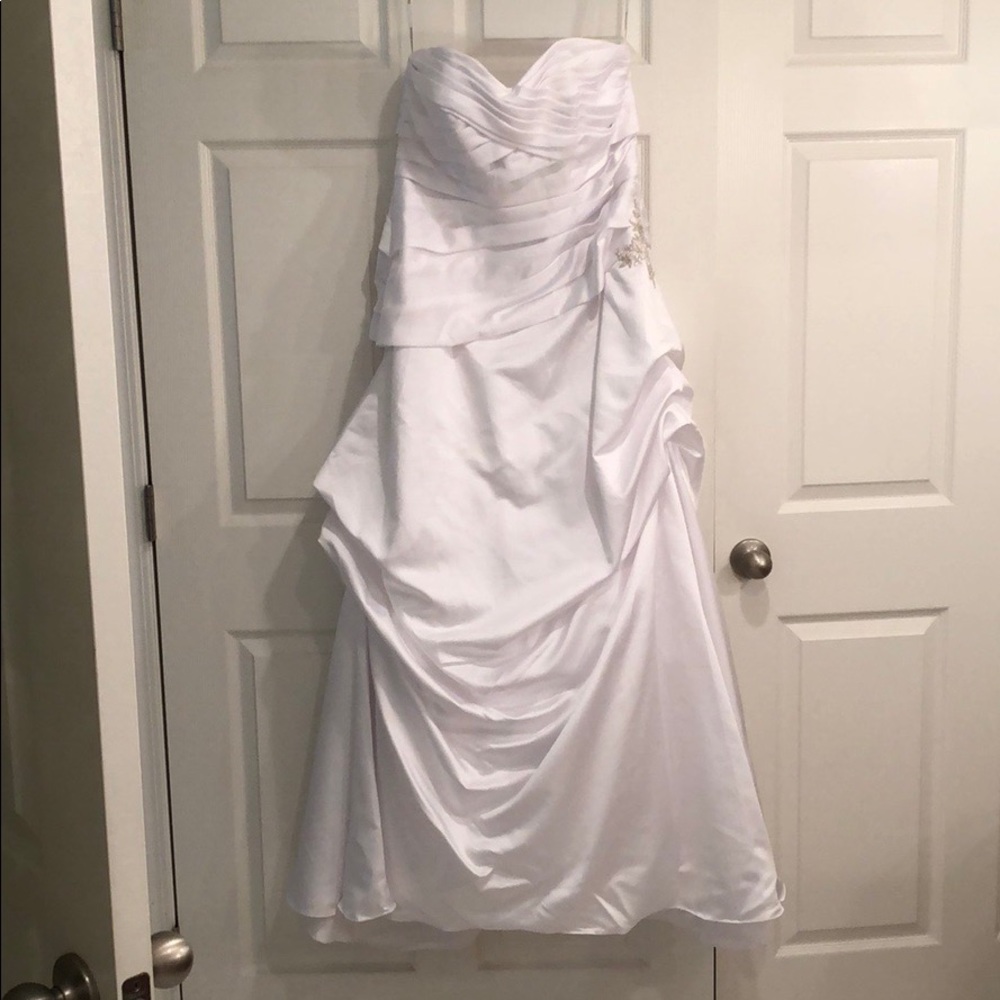 David’s Bridal wedding dress